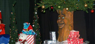 Acadia Hall, Lower Sackville to meet Tinsel, the Talking Christmas Tree